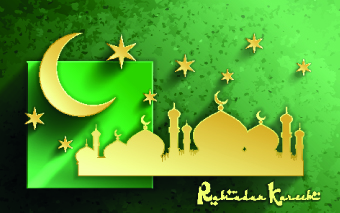 Arabic Islamic elements background graphics 05  