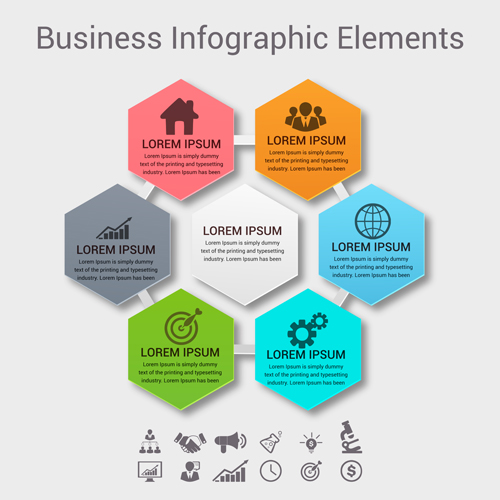 Business Infographic creative design 4070  