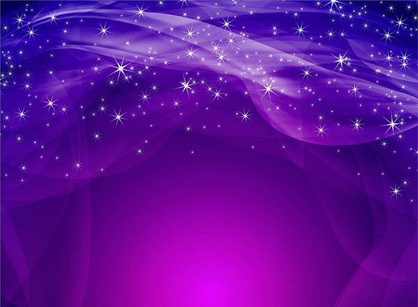 光沢のある星光波紫色の背景ベクトル  