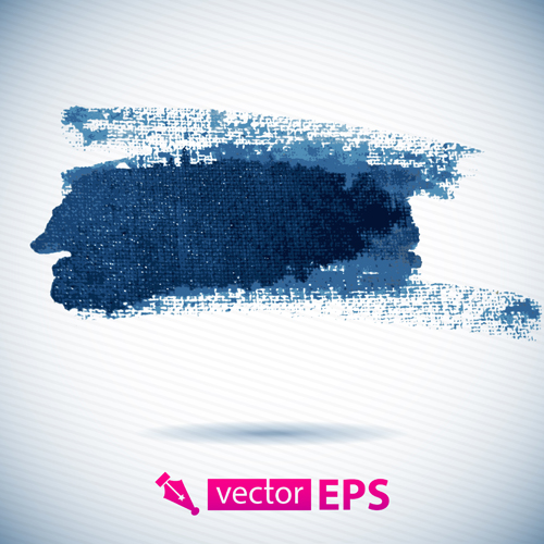 Vector blue watercolor stains background 07  