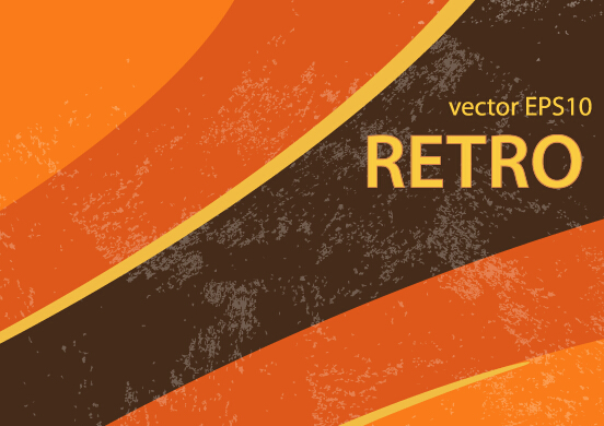 Vector set retro grunge background graphics 02  