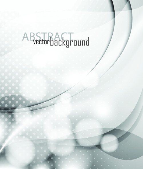 Set of Abstract White vector Backgrounds graphic 05  