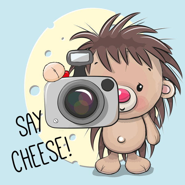 cartoon hedgehogs cartoon illustration vector 12  