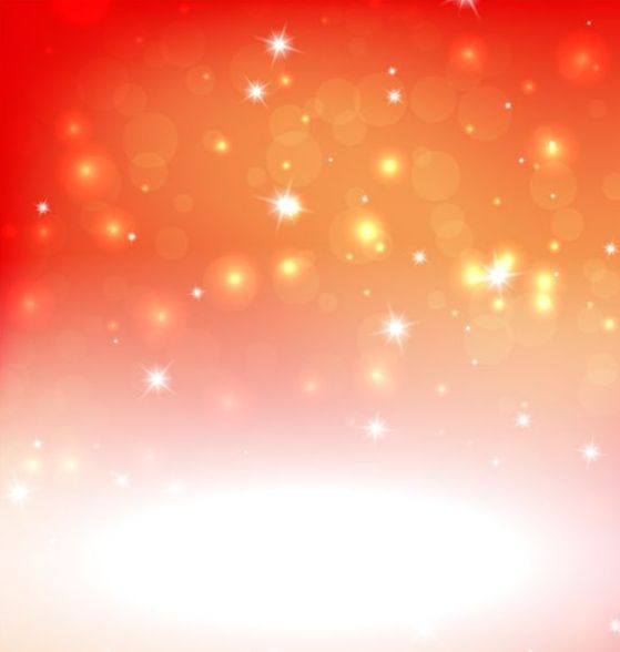 明るい星の光とハレーション背景ベクトル 06  