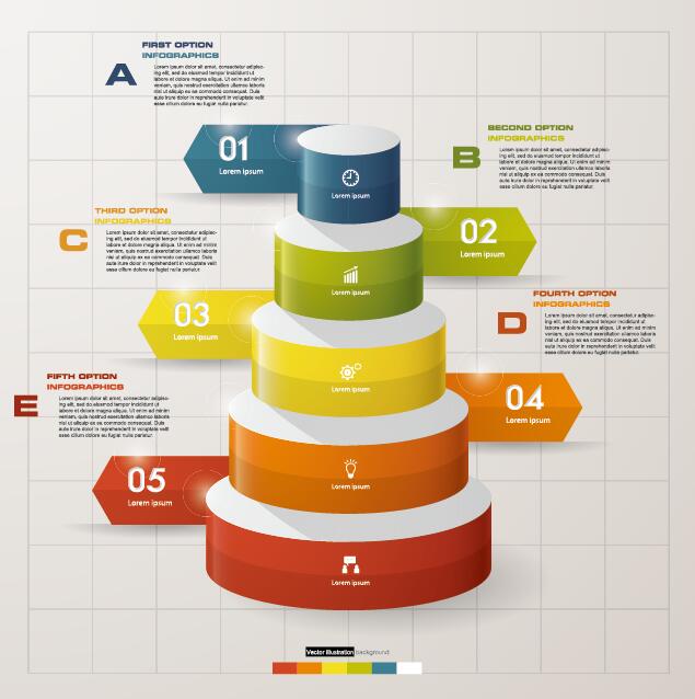 Business infographic kreativ design 4576  