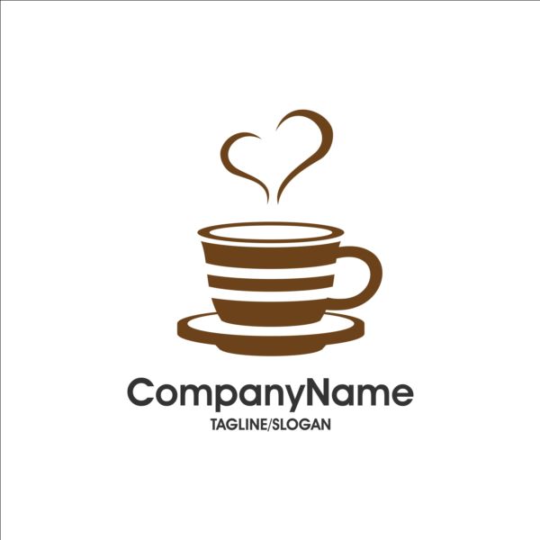 Creative coffee and cafe logos design vector 09  