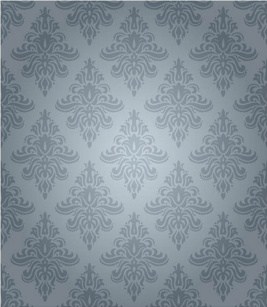 Gray Damask Backgrounds vector  