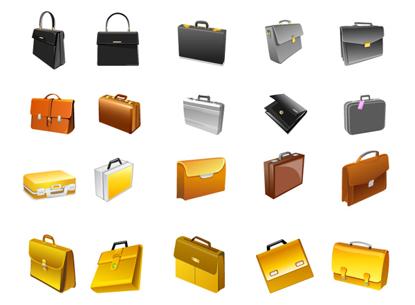 briefcase Icon vector  