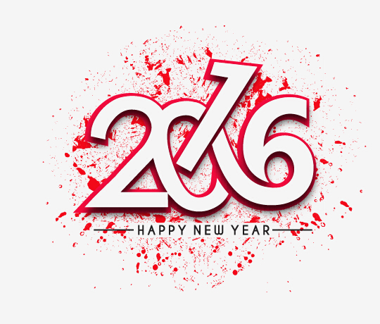 2016 new year creative background design vector 30  