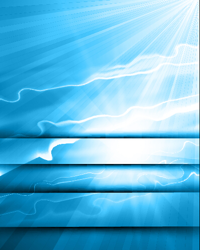 Bright blue abstract background art vector 02  