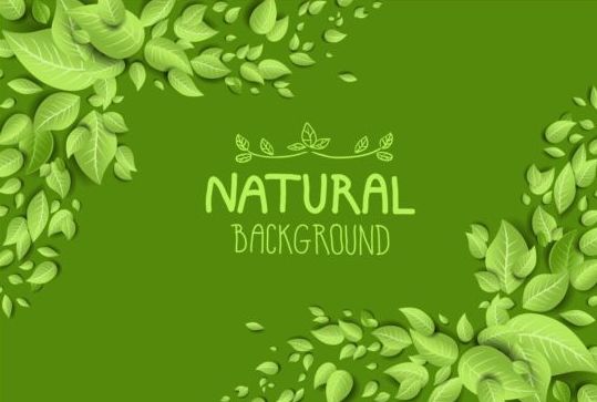 Eco style natural background vector 05  