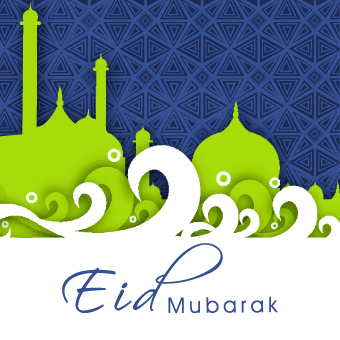 Eid Mubarak style background 05  