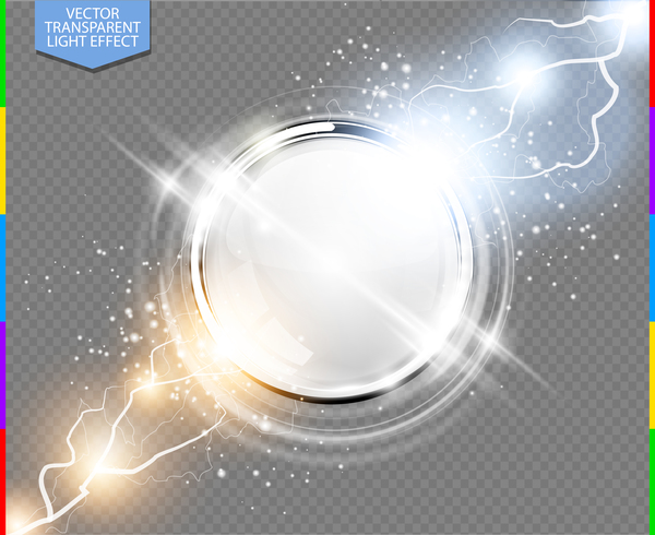 Light transparennt effect illustration vector 08  