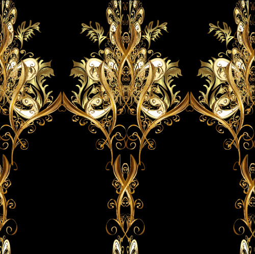 Ornaments borders seamless vector 02  