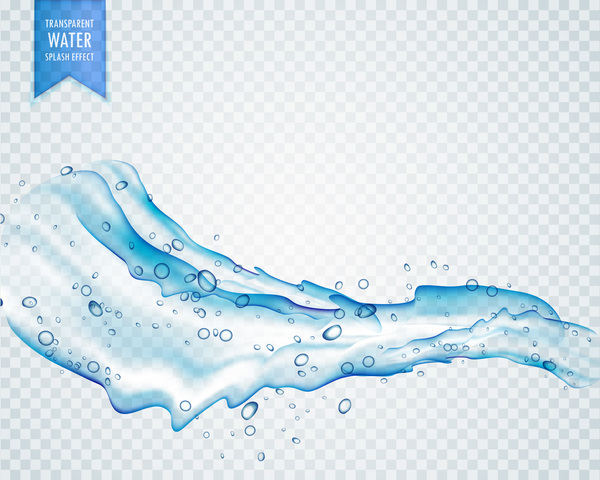 Water wave illustration vectors 08  