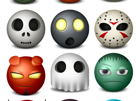 Happy Halloween icons  