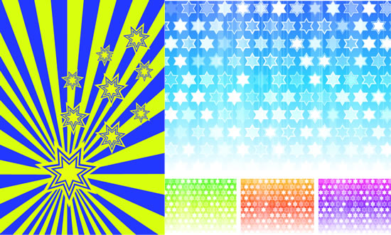 Star style background design vector  