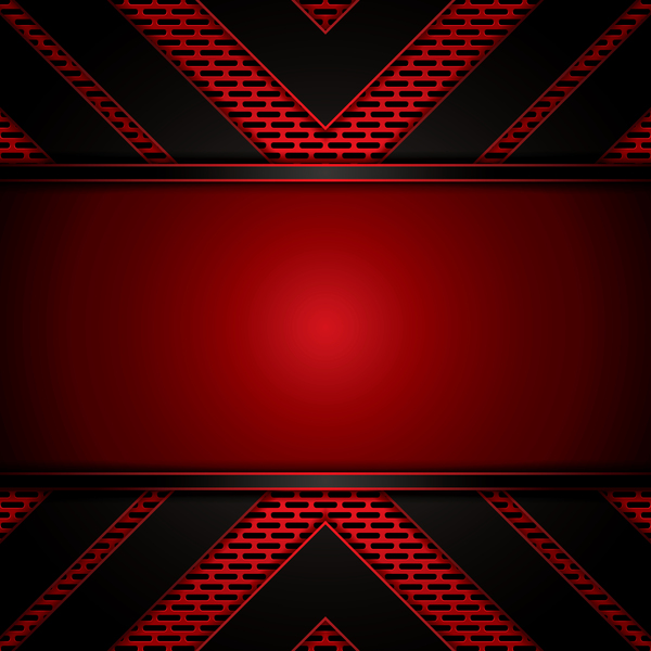Schwarz mit rotem Metallhintergrundvektormaterial 01  