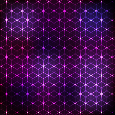 Bright neon light art background vector set 17  