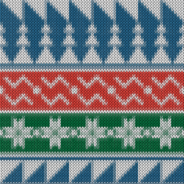 クリスマスセーターシームレスパターンベクトル01  