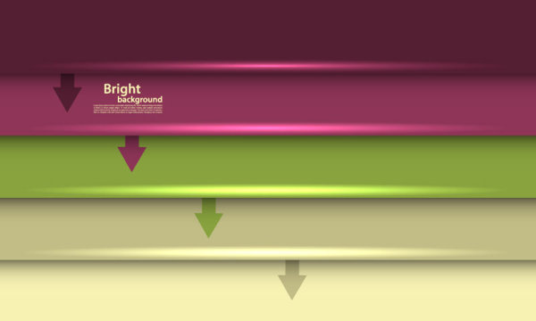 Set of Bright Level vector backgrounds 03  