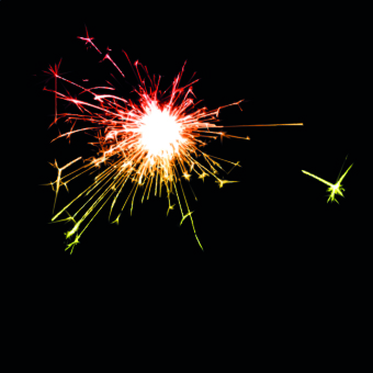 Beautiful Fireworks design vector background 04  