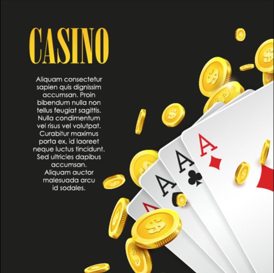 Vektor kasino spel bakgrunds bild 15  