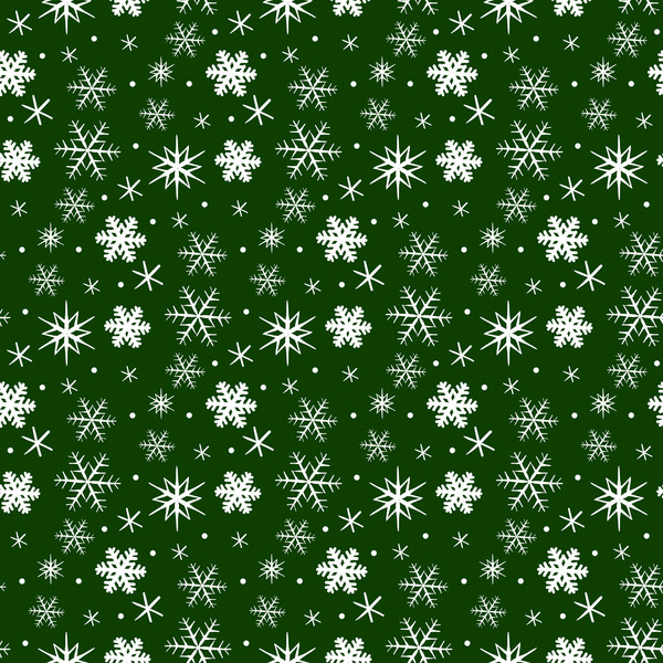 Winter snowflake seamless pattern vector 01  