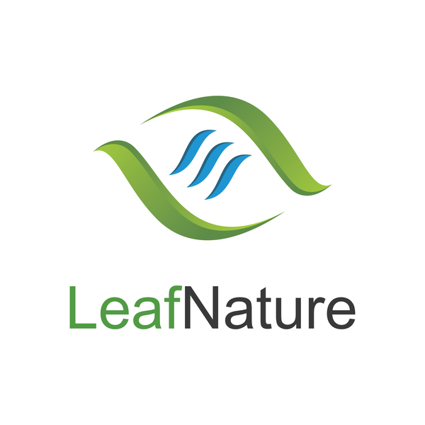 Blatt Natur Logo Vektor  