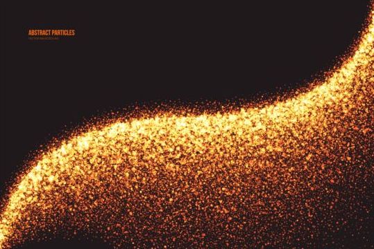 Abstract particles vector background 07  