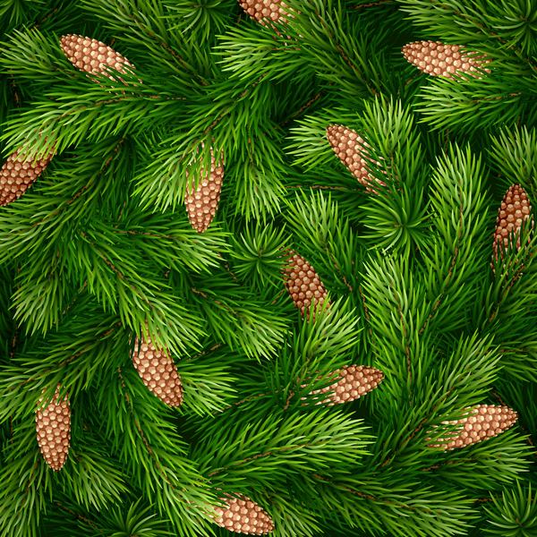 Christmas tree pattern seamless vectors 02  