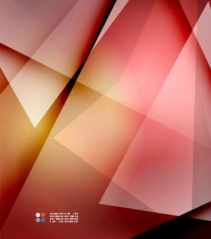 Forma geometrica con vettore di sfondo rosso scuro  