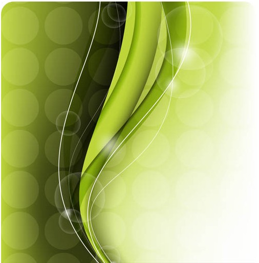Green Backgrounds free vector  
