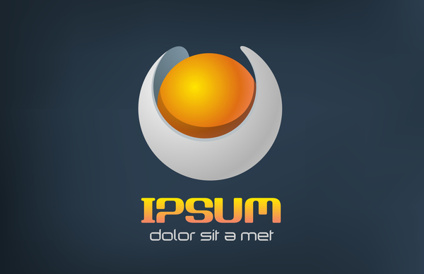 Ipsum-Logo-Designvektor  