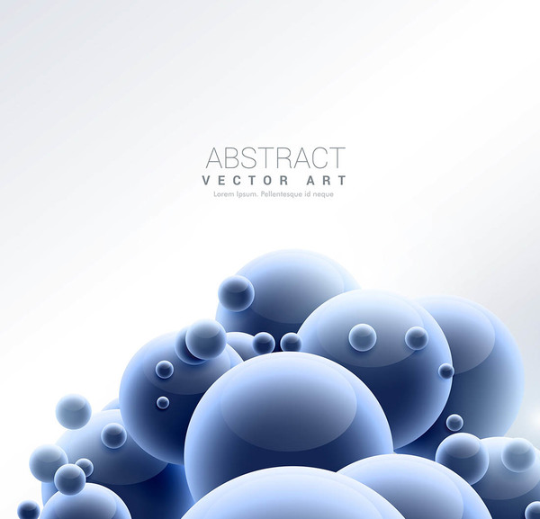 Blaue Kugel mit modernen Hintergrund Vektor 01  