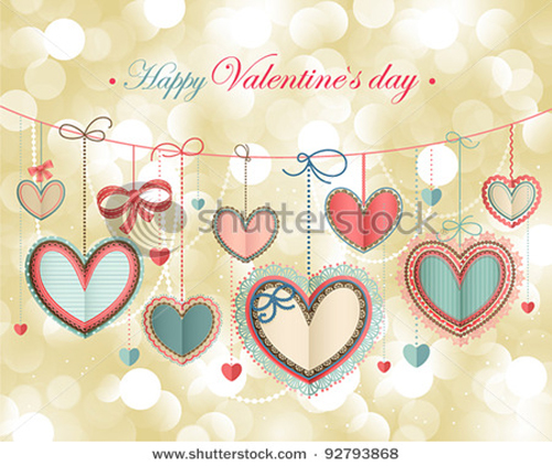 Happy Valentine day cards design elements vector 04  