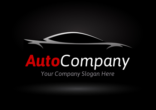 Auto company logos creative vector 08  