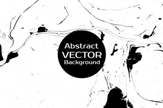 Zwarte marmering achtergrond vector 06  