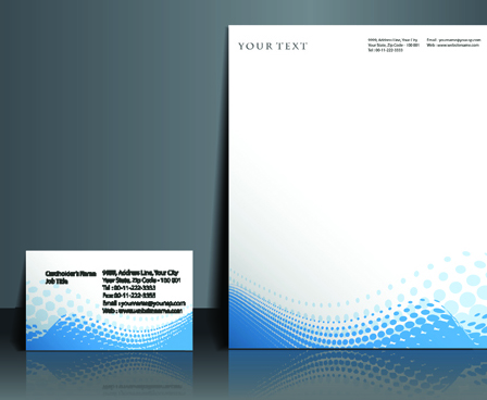Business style flyer and cover brochure vector 05  