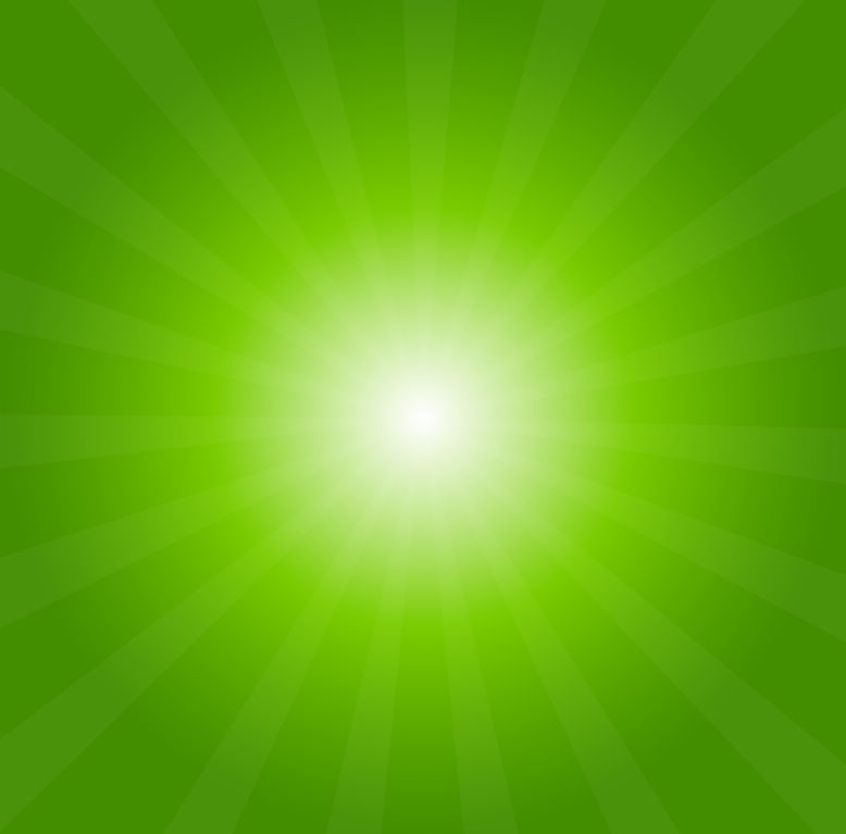 Green Light Burst Abstract Background vector  