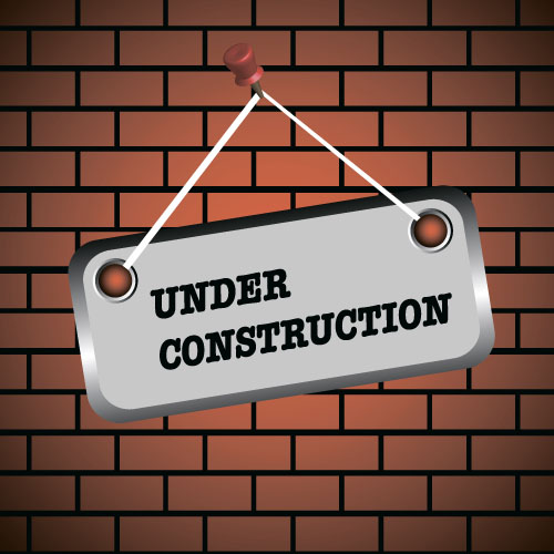 Website under construction vector material 08  