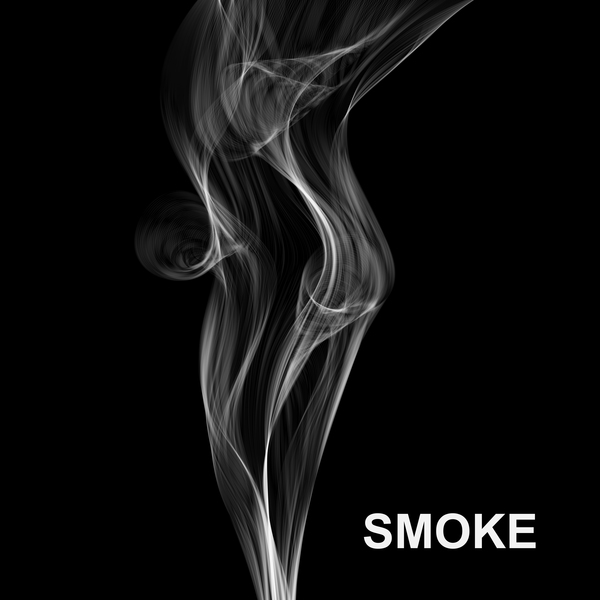 白い煙の抽象的な背景ベクトル 02  