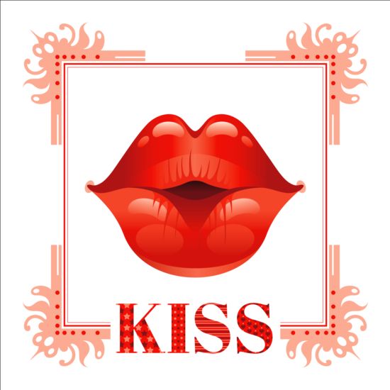 World kiss day creative background 05  