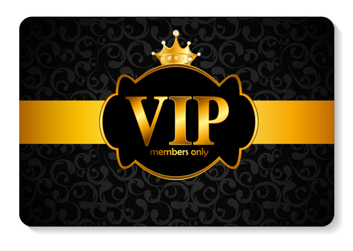 luxurious VIP members cards design vectors 20  