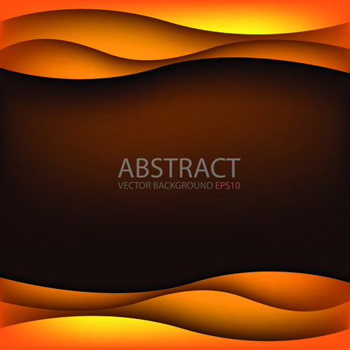 Abstract layers wave art background 08  