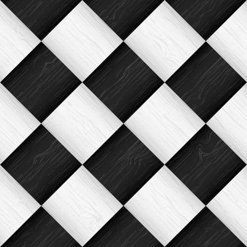 Black and white Square background vector  