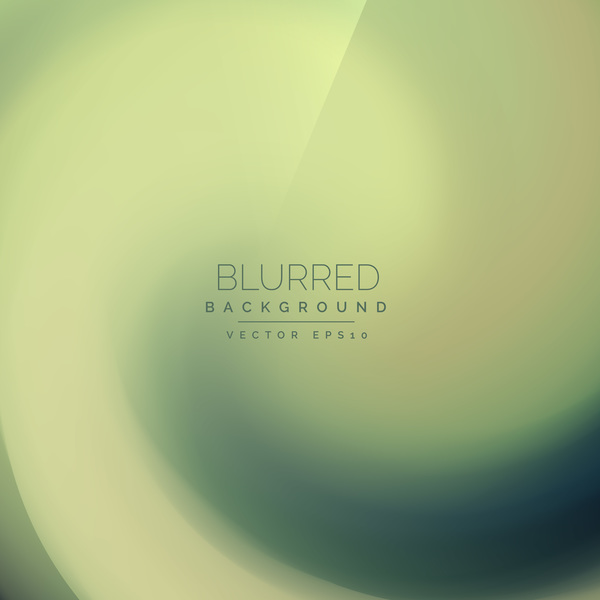 Green gradient blurred background vector 04  