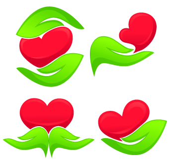 Creative Green Leaf logos vector 02  