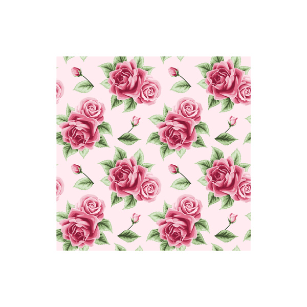Pink flowers seamless pattern vectors  