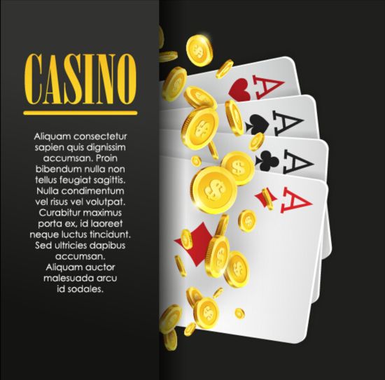 Vector jeux de casino fond graphique 14  